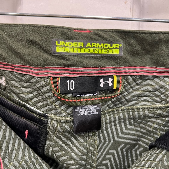 Under Armour Realtree Scent Control camouflage pants Size 10 - Picture 3 of 7
